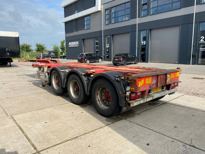 Pacton T3-010 Multi / 3x Extendable / 1x Lift Axle - Konteineris-vežimus/ Sukeisti kūną puspriekabė: foto 3 Pacton T3-010 Multi / 3x Extendable / 1x Lift Axle - Konteineris-vežimus/ Sukeisti kūną puspriekabė: foto 3