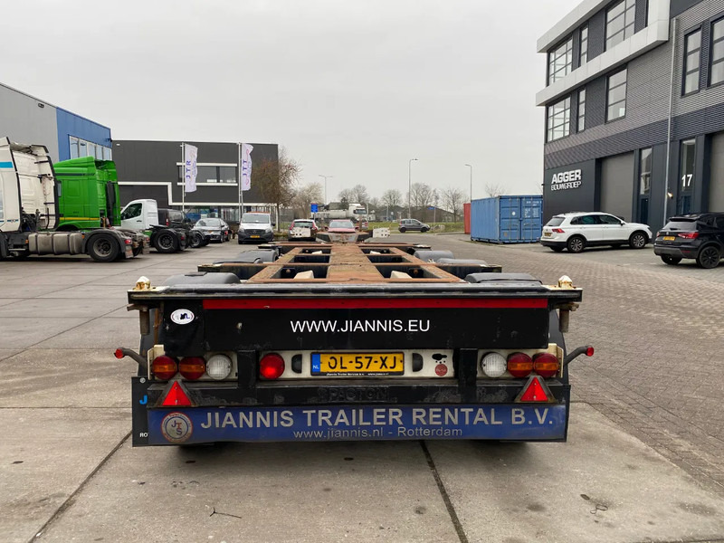 Pacton TXC 343 Multi / 3x Extendable / 1x Lift Axle - Konteineris-vežimus/ Sukeisti kūną puspriekabė: foto 2 Pacton TXC 343 Multi / 3x Extendable / 1x Lift Axle - Konteineris-vežimus/ Sukeisti kūną puspriekabė: foto 2