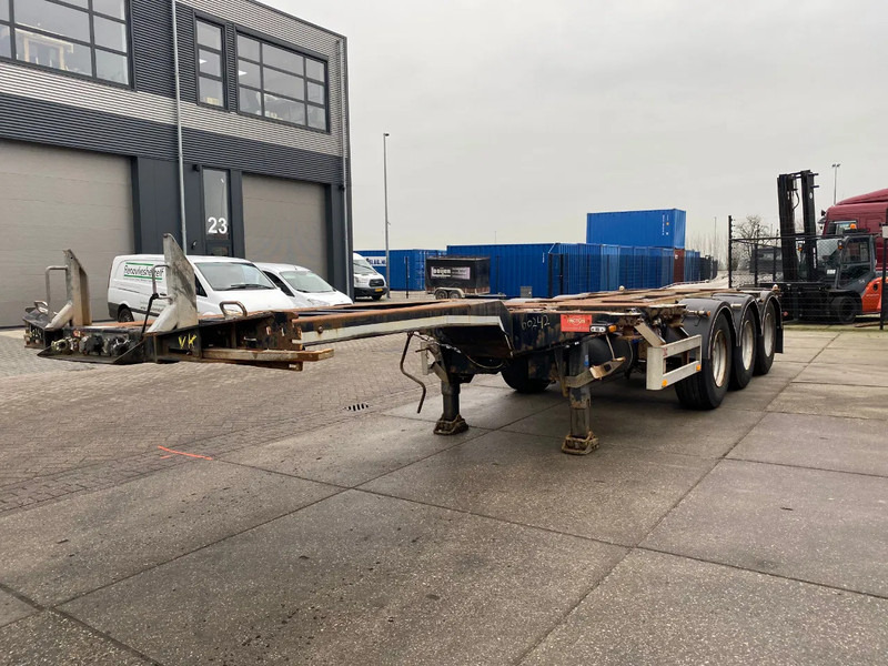 Pacton TXC 343 Multi / 3x Extendable / 1x Lift Axle - Konteineris-vežimus/ Sukeisti kūną puspriekabė: foto 4 Pacton TXC 343 Multi / 3x Extendable / 1x Lift Axle - Konteineris-vežimus/ Sukeisti kūną puspriekabė: foto 4