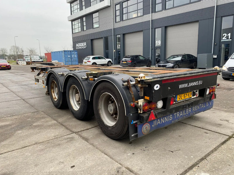 Pacton TXC 343 Multi / 3x Extendable / 1x Lift Axle - Konteineris-vežimus/ Sukeisti kūną puspriekabė: foto 3 Pacton TXC 343 Multi / 3x Extendable / 1x Lift Axle - Konteineris-vežimus/ Sukeisti kūną puspriekabė: foto 3