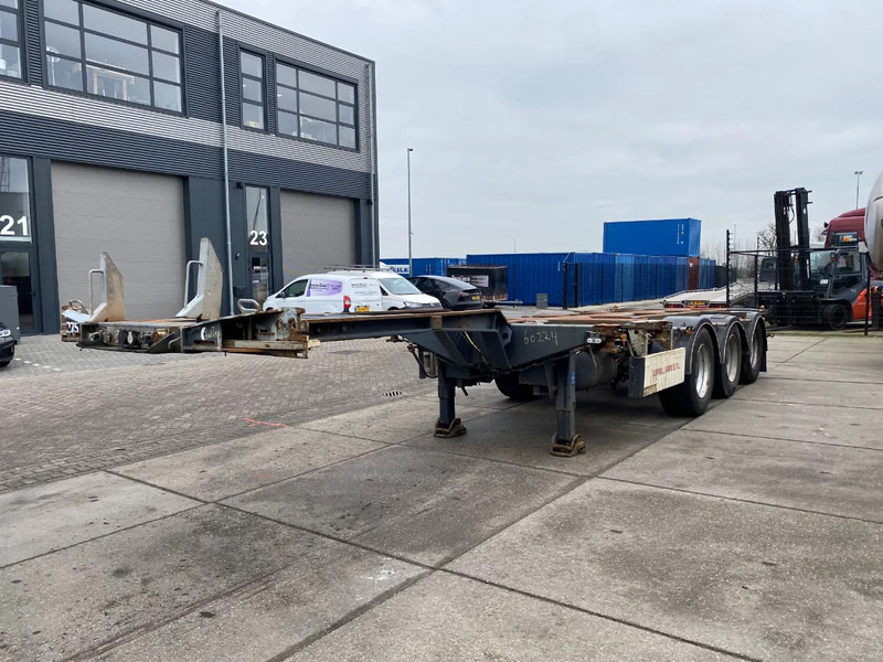 Pacton TXC 343 Multi / 3x Extendable / 1x Lift Axle - Konteineris-vežimus/ Sukeisti kūną puspriekabė: foto 3 Pacton TXC 343 Multi / 3x Extendable / 1x Lift Axle - Konteineris-vežimus/ Sukeisti kūną puspriekabė: foto 3
