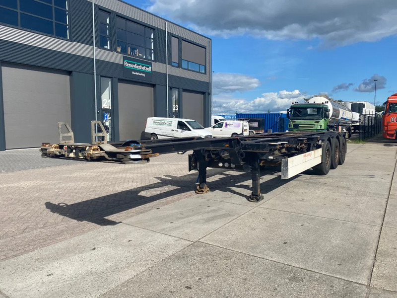 Schmitz Cargobull SCF 24 Chassis / SAF + Disc / 2x Extendable / Lift Axle - Konteineris-vežimus/ Sukeisti kūną puspriekabė: foto 4 Schmitz Cargobull SCF 24 Chassis / SAF + Disc / 2x Extendable / Lift Axle - Konteineris-vežimus/ Sukeisti kūną puspriekabė: foto 4