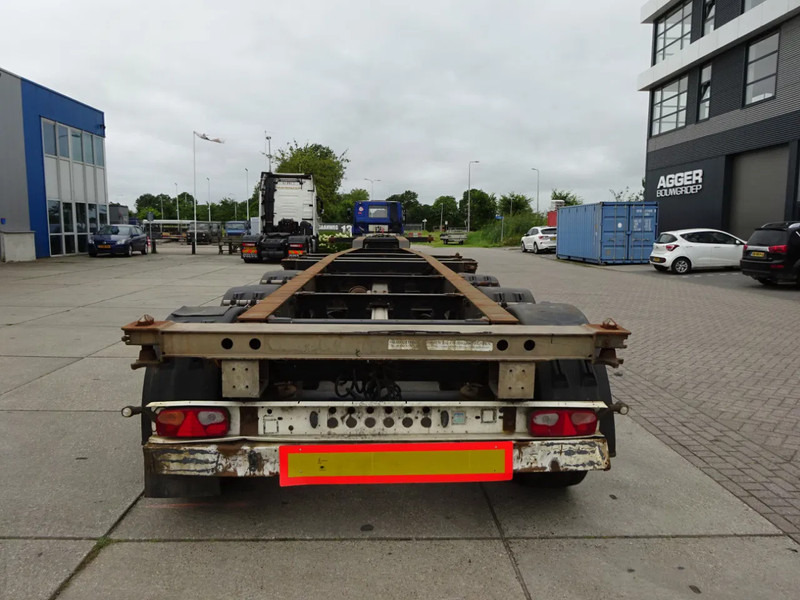 Schmitz Cargobull SCF 27 / SAF + Disc / 1x Extendable / 1x Lift Axle - Konteineris-vežimus/ Sukeisti kūną puspriekabė: foto 2 Schmitz Cargobull SCF 27 / SAF + Disc / 1x Extendable / 1x Lift Axle - Konteineris-vežimus/ Sukeisti kūną puspriekabė: foto 2