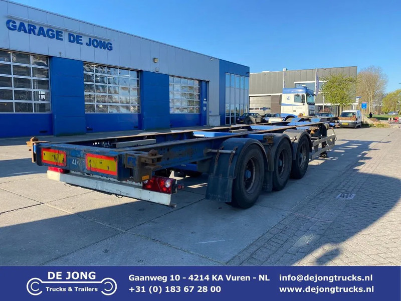 TURBO'S HOET 40 FT / BPW + Disc / 1x Lift Axle / 4690 KG! - Konteineris-vežimus/ Sukeisti kūną puspriekabė: foto 1 TURBO'S HOET 40 FT / BPW + Disc / 1x Lift Axle / 4690 KG! - Konteineris-vežimus/ Sukeisti kūną puspriekabė: foto 1