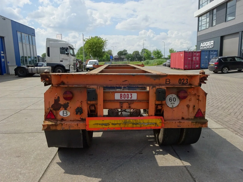 Van Hool 20 FT Container Chassis / Steel Suspension / Double Tyres - Konteineris-vežimus/ Sukeisti kūną puspriekabė: foto 2 Van Hool 20 FT Container Chassis / Steel Suspension / Double Tyres - Konteineris-vežimus/ Sukeisti kūną puspriekabė: foto 2