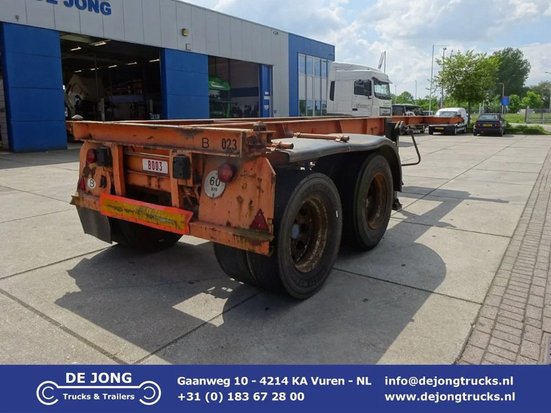 Van Hool 20 FT Container Chassis / Steel Suspension / Double Tyres - Konteineris-vežimus/ Sukeisti kūną puspriekabė: foto 1 Van Hool 20 FT Container Chassis / Steel Suspension / Double Tyres - Konteineris-vežimus/ Sukeisti kūną puspriekabė: foto 1
