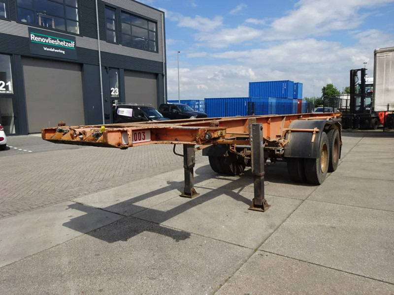 Van Hool 20 FT Container Chassis / Steel Suspension / Double Tyres - Konteineris-vežimus/ Sukeisti kūną puspriekabė: foto 5 Van Hool 20 FT Container Chassis / Steel Suspension / Double Tyres - Konteineris-vežimus/ Sukeisti kūną puspriekabė: foto 5