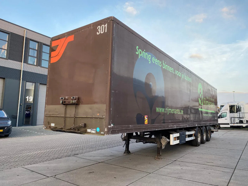 Van Hool Closed box / Laadklep / D-hollandia / Hard-Wood Floor / 1x Lift Axle - Furgonas puspriekabė: foto 4 Van Hool Closed box / Laadklep / D-hollandia / Hard-Wood Floor / 1x Lift Axle - Furgonas puspriekabė: foto 4
