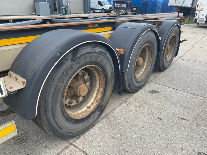 Konteineris-vežimus/ Sukeisti kūną puspriekabė Van Hool Container Chassis / 40-45 FT / BPW: foto 9