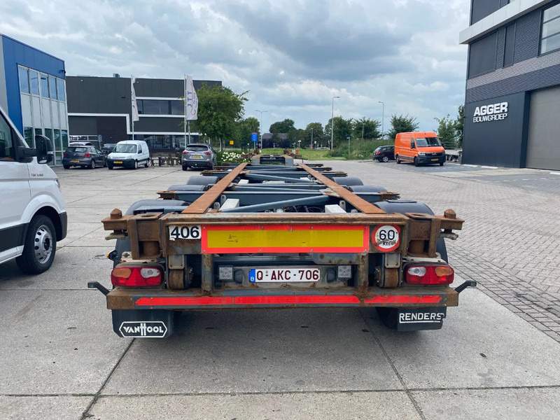 Van Hool Container Chassis / 40-45 FT / BPW - Konteineris-vežimus/ Sukeisti kūną puspriekabė: foto 2 Van Hool Container Chassis / 40-45 FT / BPW - Konteineris-vežimus/ Sukeisti kūną puspriekabė: foto 2