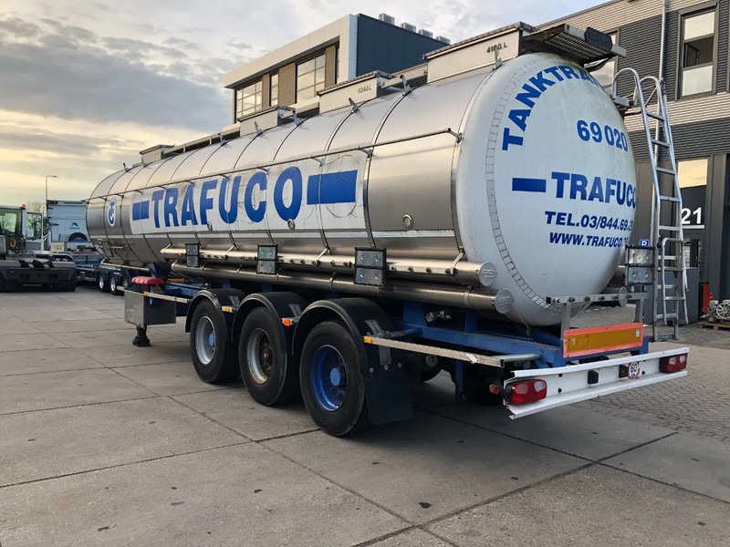 Van Hool Tank / 33.280 LT / 4 compartments / ADR / Inox - Puspriekabė cisterna: foto 3 Van Hool Tank / 33.280 LT / 4 compartments / ADR / Inox - Puspriekabė cisterna: foto 3