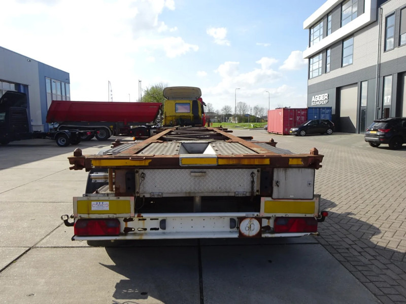 Van Hool Tank Chassis 20 + 30 FT / ADR / BPW + Drum - Konteineris-vežimus/ Sukeisti kūną puspriekabė: foto 2 Van Hool Tank Chassis 20 + 30 FT / ADR / BPW + Drum - Konteineris-vežimus/ Sukeisti kūną puspriekabė: foto 2