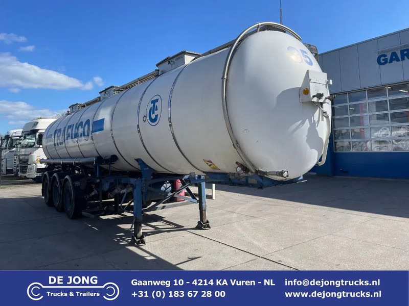 Van Hool Tank / Inox / 3 Compartments / 30.000 LT / BPW - Puspriekabė cisterna: foto 1 Van Hool Tank / Inox / 3 Compartments / 30.000 LT / BPW - Puspriekabė cisterna: foto 1