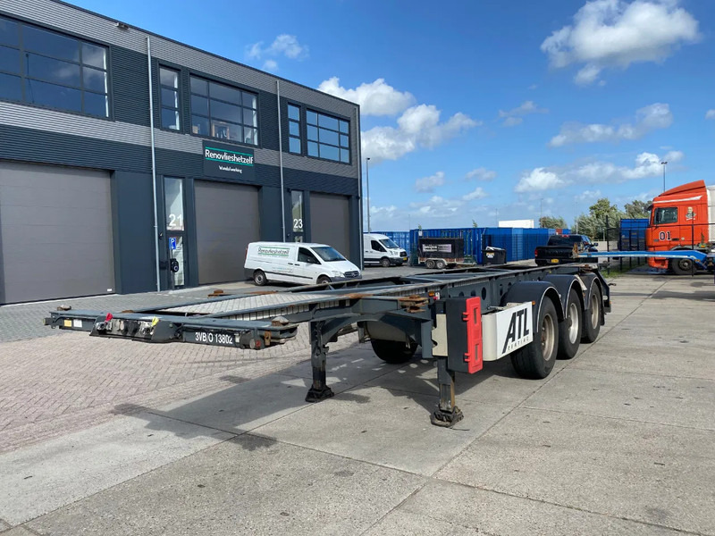Van Hool Tank chassis / ADR / BPW + DISC / 20-30 FT - Konteineris-vežimus/ Sukeisti kūną puspriekabė: foto 3 Van Hool Tank chassis / ADR / BPW + DISC / 20-30 FT - Konteineris-vežimus/ Sukeisti kūną puspriekabė: foto 3