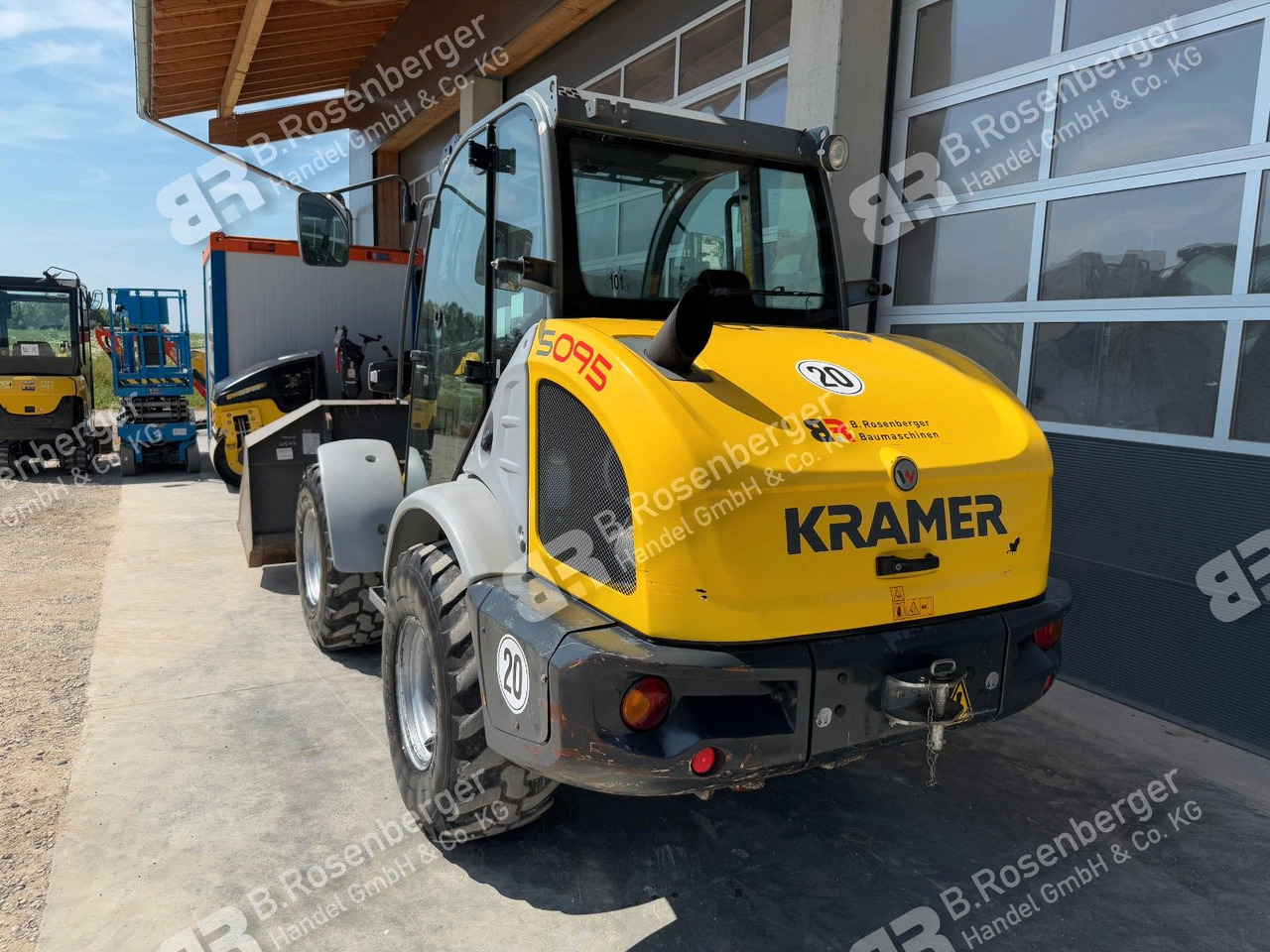 Kramer 5095 Radlader / Bj2017 / nur 1911h - Ratinis krautuvas: foto 3 Kramer 5095 Radlader / Bj2017 / nur 1911h - Ratinis krautuvas: foto 3