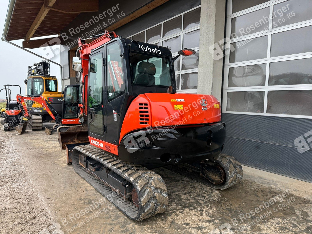 Kubota KX080-4 Minibagger / BJ2019 / nur 2545h /Klima - Mini ekskavatorius: foto 3 Kubota KX080-4 Minibagger / BJ2019 / nur 2545h /Klima - Mini ekskavatorius: foto 3