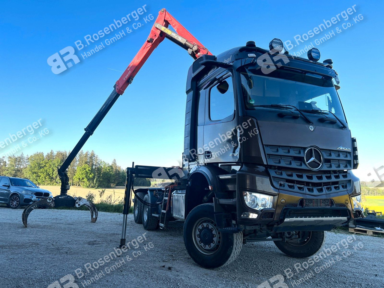 Mercedes-Benz Arocs 3351 6x6 Palfinger Epsilon S260Z96 - Miškovežis, Sunkvežimis su kranu: foto 1 Mercedes-Benz Arocs 3351 6x6 Palfinger Epsilon S260Z96 - Miškovežis, Sunkvežimis su kranu: foto 1