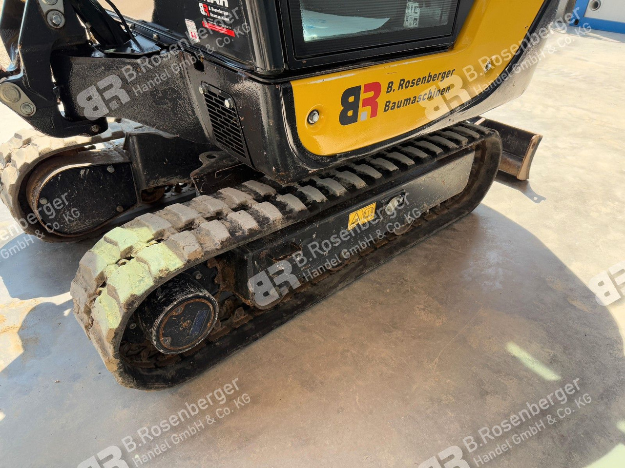Mini ekskavatorius Yanmar SV16 Minibagger / nur 786h / BJ2017: foto 10