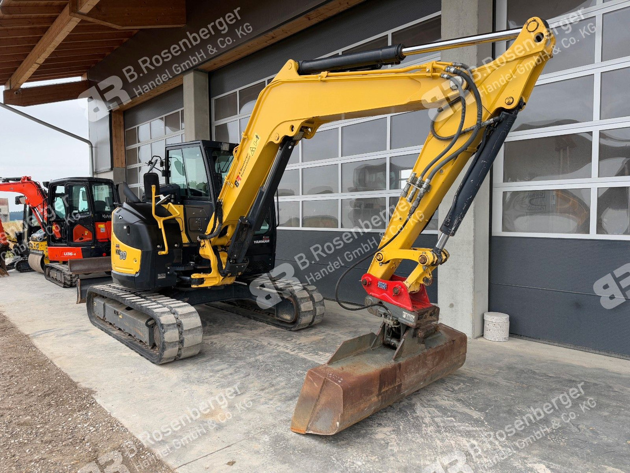 Mini ekskavatorius Yanmar Vio 80 Minibagger / nur 2065h / BJ2017 / TOP: foto 7
