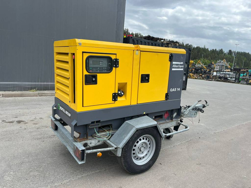 Atlas-Copco QAS 14 ST3 - Elektrinis generatorius: foto 3 Atlas-Copco QAS 14 ST3 - Elektrinis generatorius: foto 3