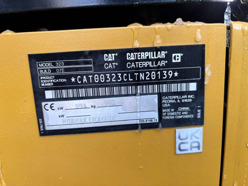 Cat 323 SLR - Ekskavatorius: foto 5 Cat 323 SLR - Ekskavatorius: foto 5