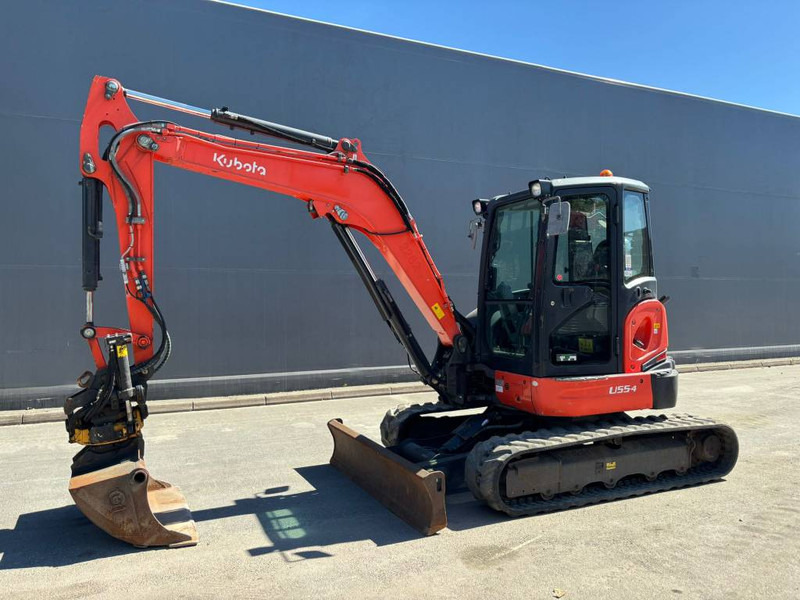Kubota U 55-4 - Mini ekskavatorius: foto 1 Kubota U 55-4 - Mini ekskavatorius: foto 1