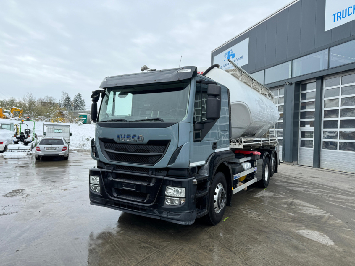 IVECO Stralis 460 6x2 Cementsilo Kompressor - Autocisterna: foto 1 IVECO Stralis 460 6x2 Cementsilo Kompressor - Autocisterna: foto 1