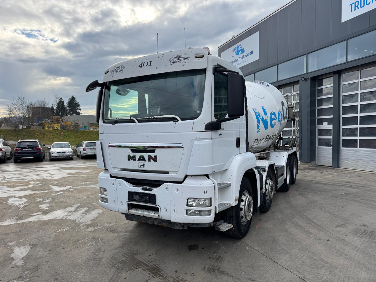 MAN TGS 32.480 8x4 Liebherr 9m3 - Betonvežis: foto 1 MAN TGS 32.480 8x4 Liebherr 9m3 - Betonvežis: foto 1