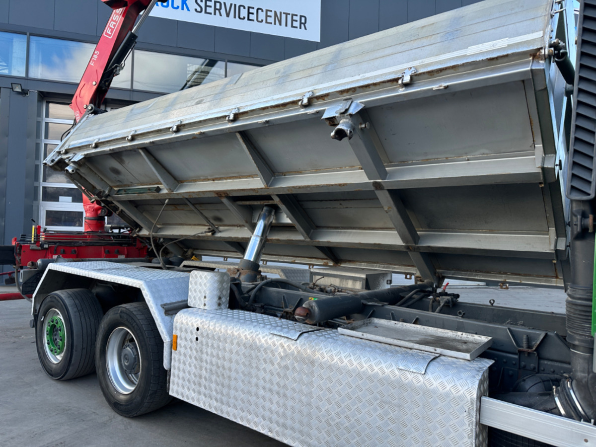 Savivartis sunkvežimis, Sunkvežimis su kranu MERCEDES 2551 V8 6x2 Fassi 185-5 Bj.2020: foto 20