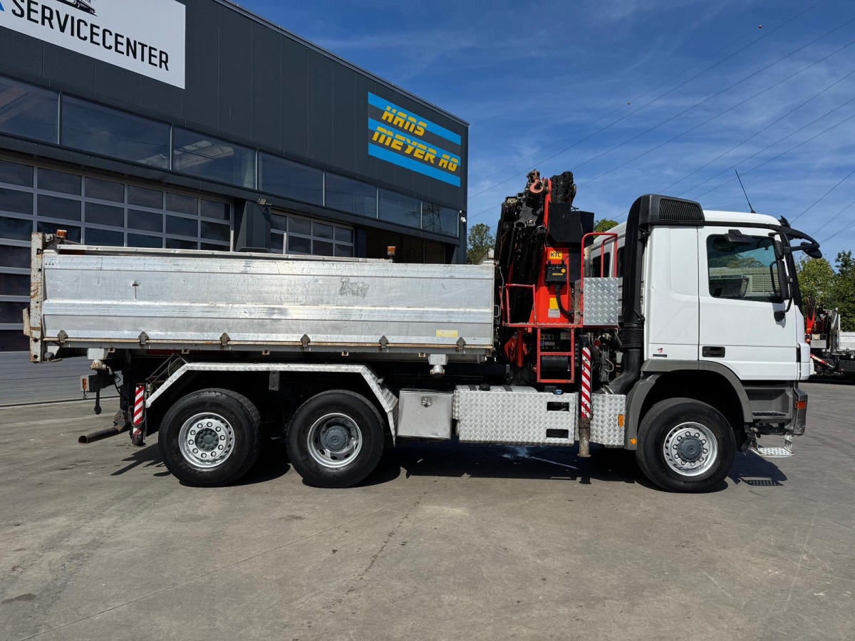 MERCEDES Actros 2641 6x4-4 PK29000-7 Kipper - Sunkvežimis su kranu: foto 5 MERCEDES Actros 2641 6x4-4 PK29000-7 Kipper - Sunkvežimis su kranu: foto 5