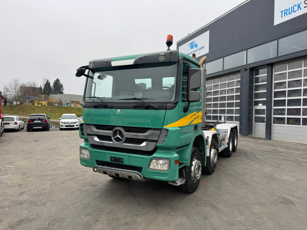 MERCEDES Actros 3248 Hiabt 26T AHK - Hook-lift sunkvežimis: foto 1 MERCEDES Actros 3248 Hiabt 26T AHK - Hook-lift sunkvežimis: foto 1