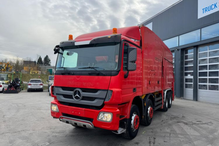 Mercedes-Benz Actros 4144 8x4 MTS Saugbagger - Asenizatorius: foto 1 Mercedes-Benz Actros 4144 8x4 MTS Saugbagger - Asenizatorius: foto 1