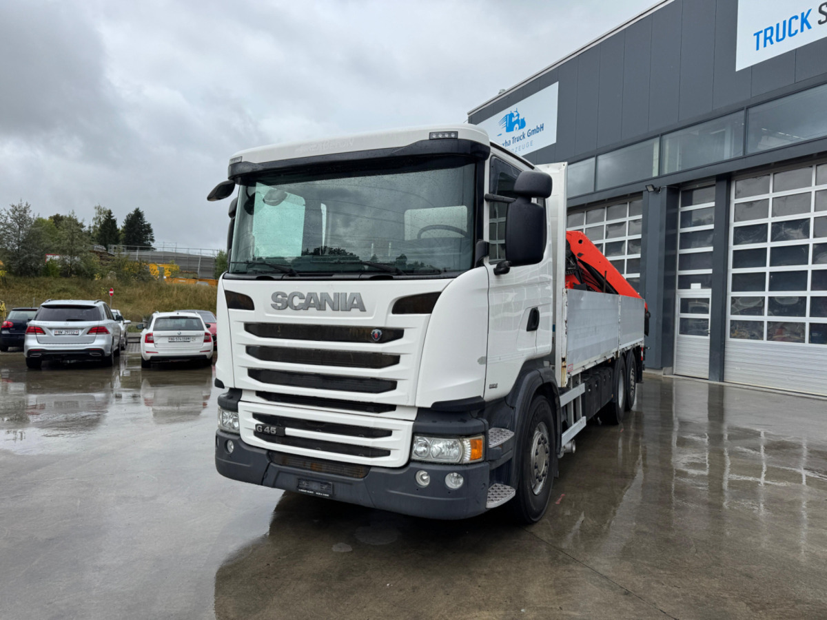 SCANIA G450 6x2 Palfinger 27000-5 - Sunkvežimis su kranu: foto 1 SCANIA G450 6x2 Palfinger 27000-5 - Sunkvežimis su kranu: foto 1