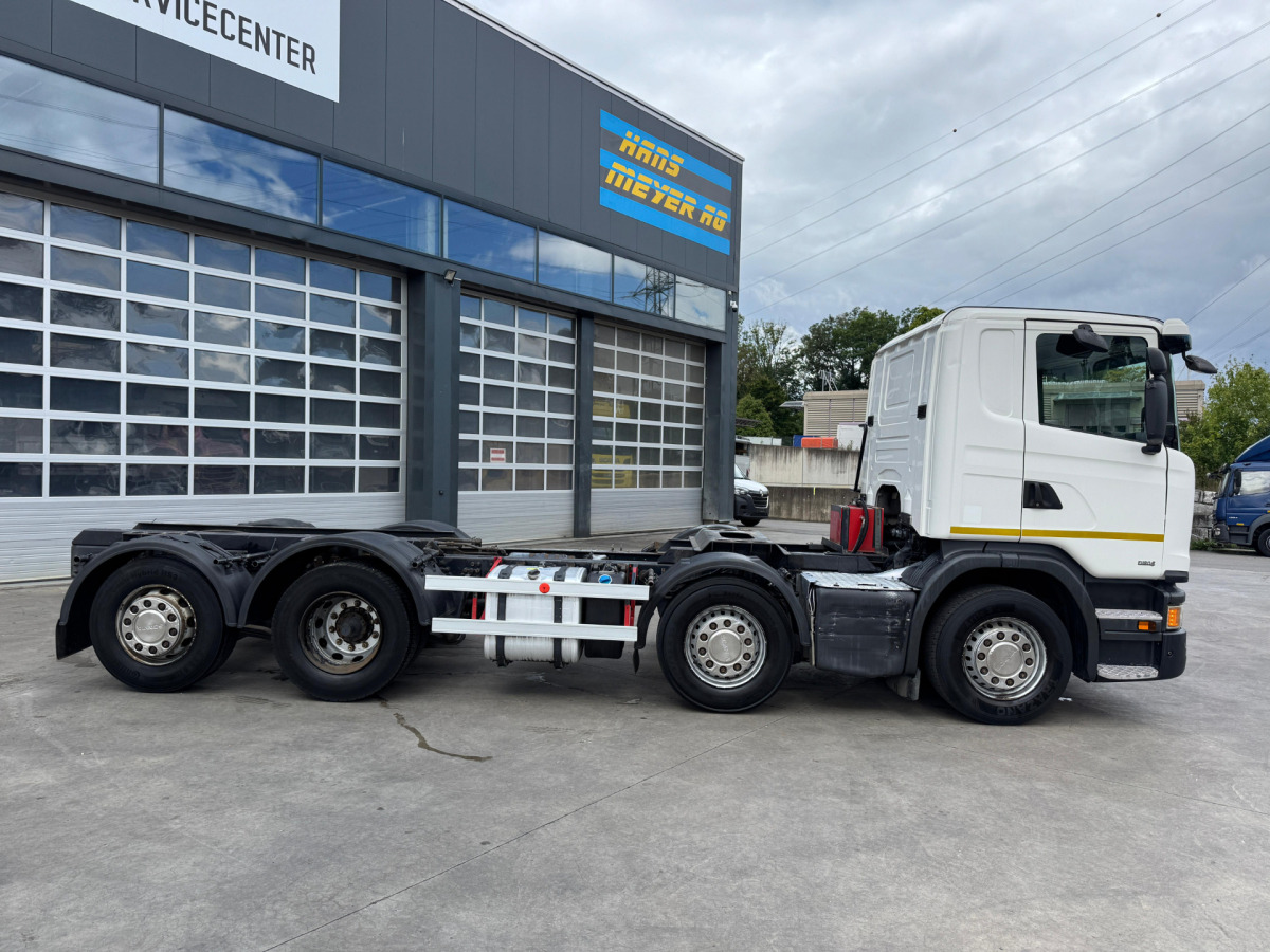 SCANIA G450 8x2 Fahrgestell - Važiuoklės sunkvežimis: foto 4 SCANIA G450 8x2 Fahrgestell - Važiuoklės sunkvežimis: foto 4