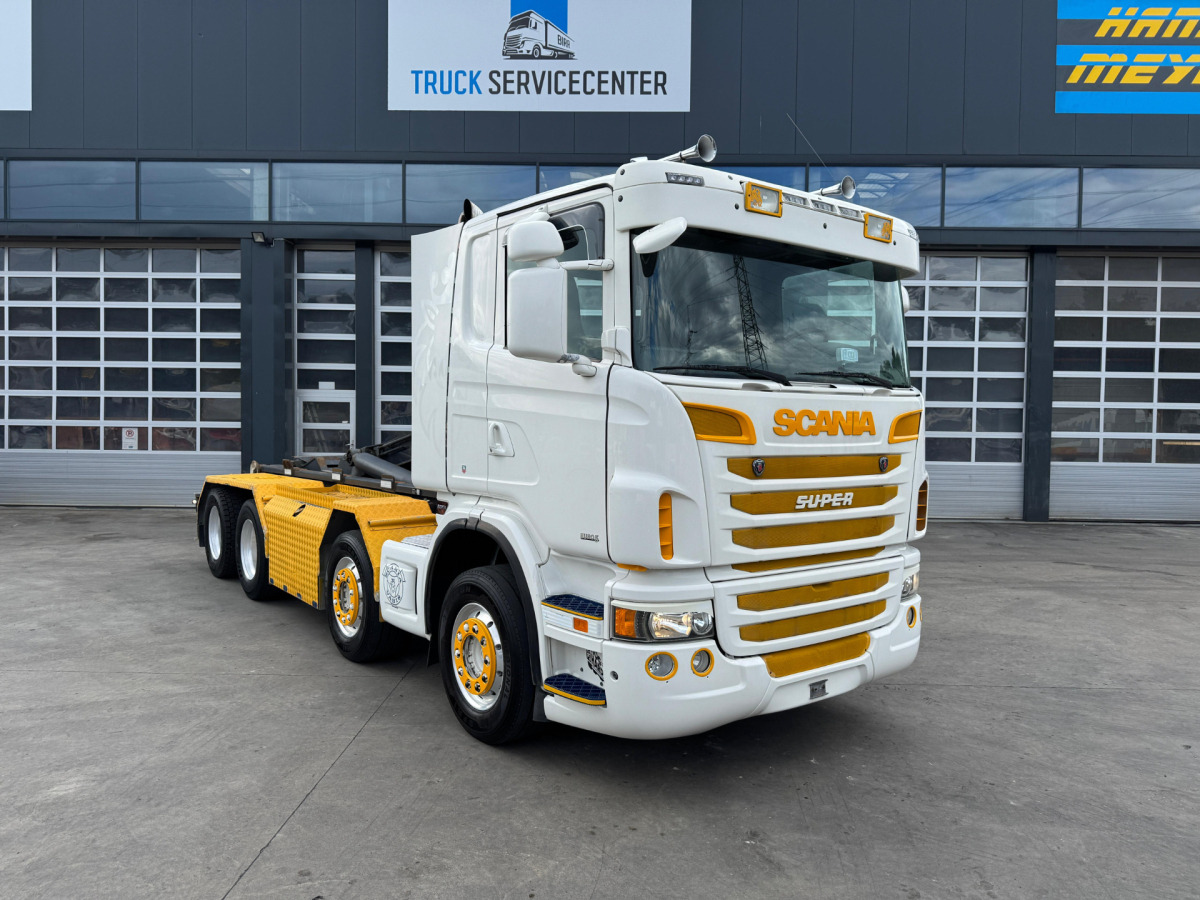 SCANIA G480 8x4 Sobag - Hook-lift sunkvežimis: foto 3 SCANIA G480 8x4 Sobag - Hook-lift sunkvežimis: foto 3