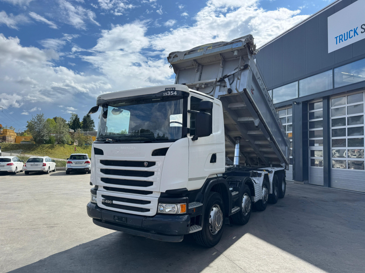 SCANIA G490 10x4 Moser 2S - Savivartis sunkvežimis: foto 1 SCANIA G490 10x4 Moser 2S - Savivartis sunkvežimis: foto 1