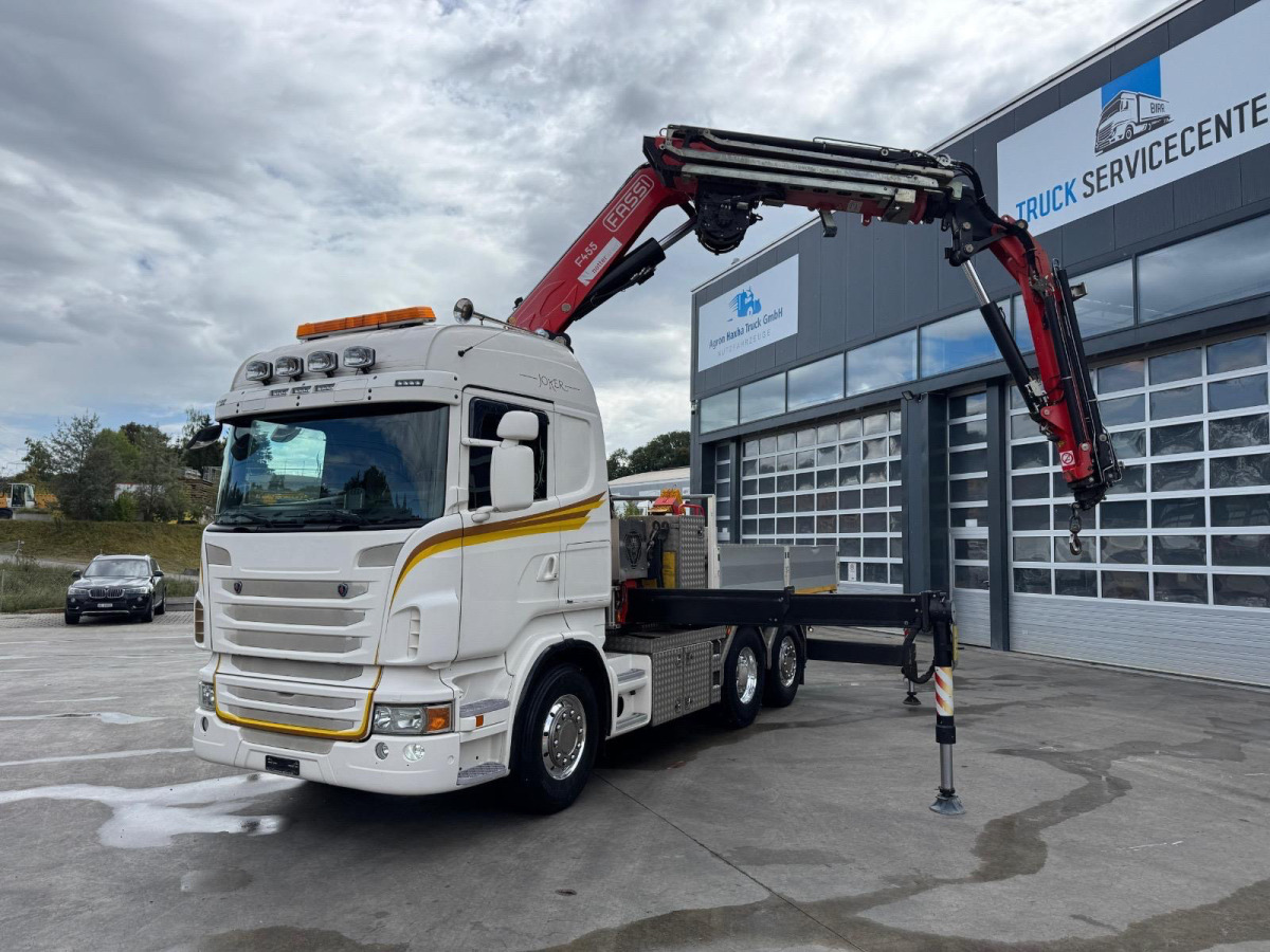 SCANIA R480 6x2 SZM/Pritsche Fassi 455 4+4 - Sunkvežimis su kranu: foto 4 SCANIA R480 6x2 SZM/Pritsche Fassi 455 4+4 - Sunkvežimis su kranu: foto 4