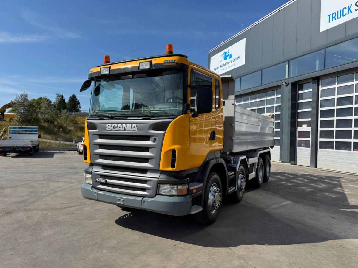 SCANIA R480 8x4 3S Kipper - Savivartis sunkvežimis: foto 1 SCANIA R480 8x4 3S Kipper - Savivartis sunkvežimis: foto 1
