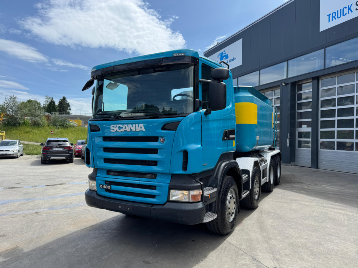 SCANIA R480 8x4 Moser 16m3 - Hook-lift sunkvežimis: foto 1 SCANIA R480 8x4 Moser 16m3 - Hook-lift sunkvežimis: foto 1