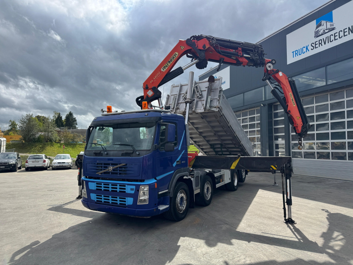 VOLVO FM-460 8x2 Palfinger PK44002 Flyjib & Seilwinde - Sunkvežimis su kranu: foto 2 VOLVO FM-460 8x2 Palfinger PK44002 Flyjib & Seilwinde - Sunkvežimis su kranu: foto 2