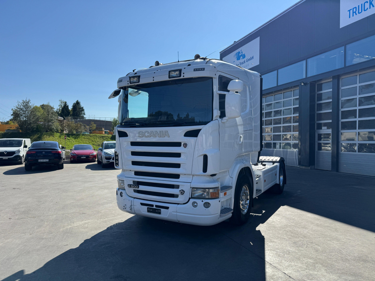 SCANIA R500 V8 4x2 ADR mit Hydraulikpumpe - Vilkikas: foto 1 SCANIA R500 V8 4x2 ADR mit Hydraulikpumpe - Vilkikas: foto 1