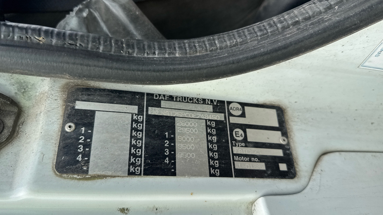 Asenizatorius DAF CF 75.360: foto 10