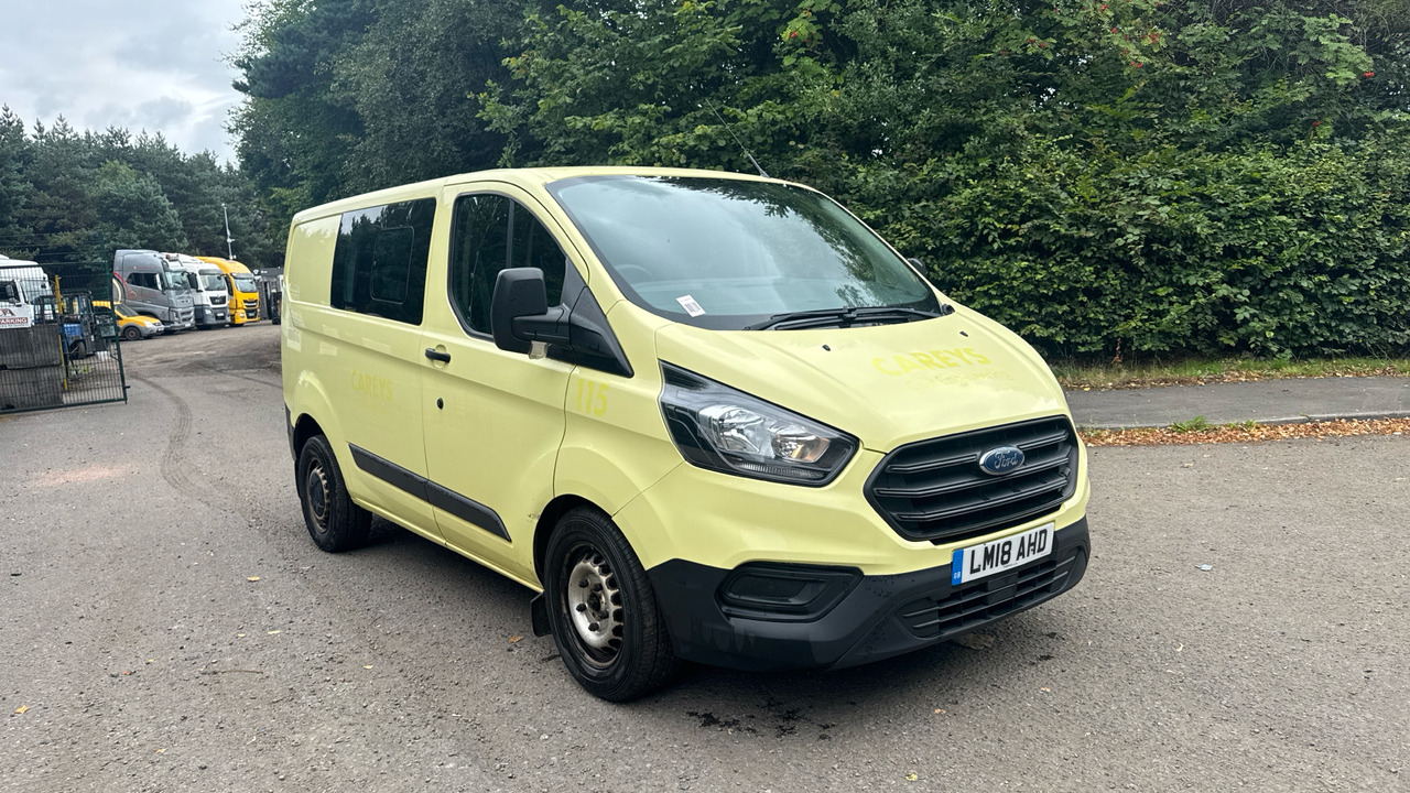FORD TRANSIT CUSTOM 2.0 TDCi 105ps - Komercinis automobilis su dviguba kabina: foto 1 FORD TRANSIT CUSTOM 2.0 TDCi 105ps - Komercinis automobilis su dviguba kabina: foto 1