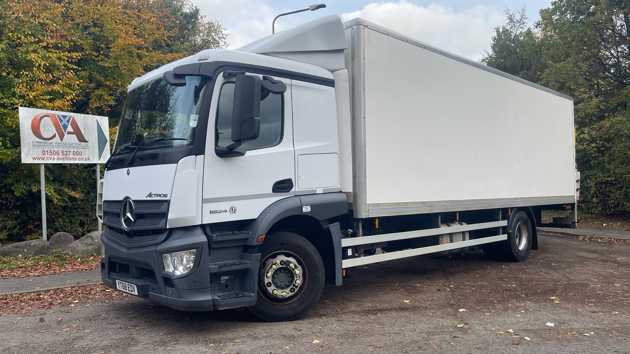 MERCEDES-BENZ ACTROS 1824 - Furgonas sunkvežimis: foto 2 MERCEDES-BENZ ACTROS 1824 - Furgonas sunkvežimis: foto 2