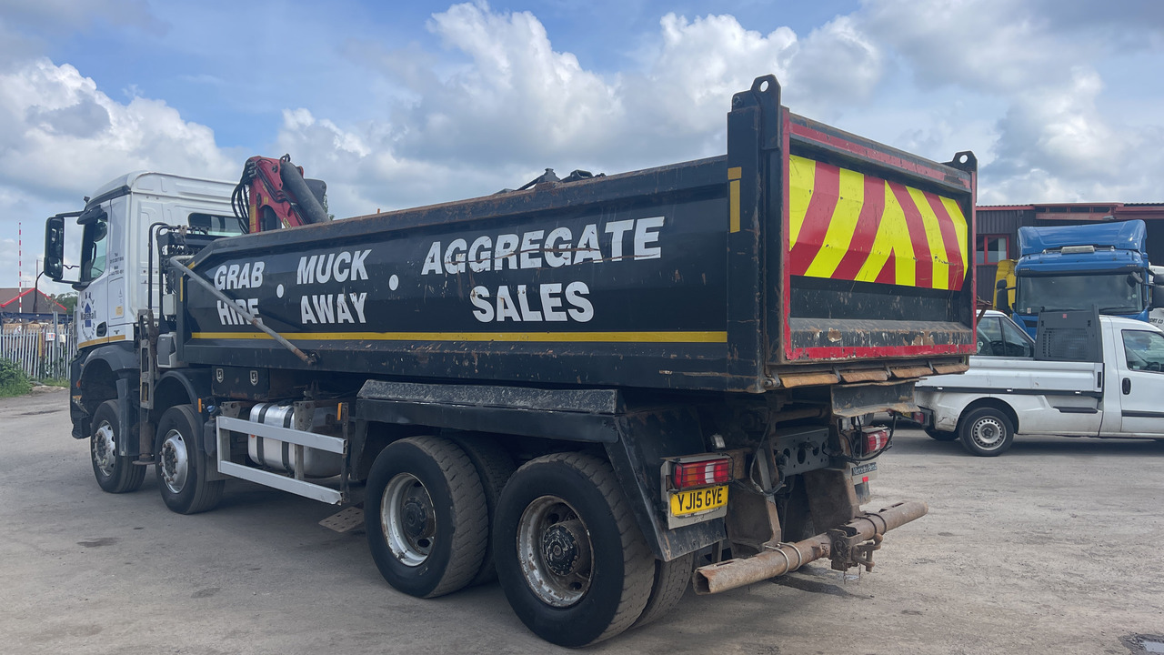 MERCEDES-BENZ AROCS  3240 - Savivartis sunkvežimis, Sunkvežimis su kranu: foto 3 MERCEDES-BENZ AROCS  3240 - Savivartis sunkvežimis, Sunkvežimis su kranu: foto 3