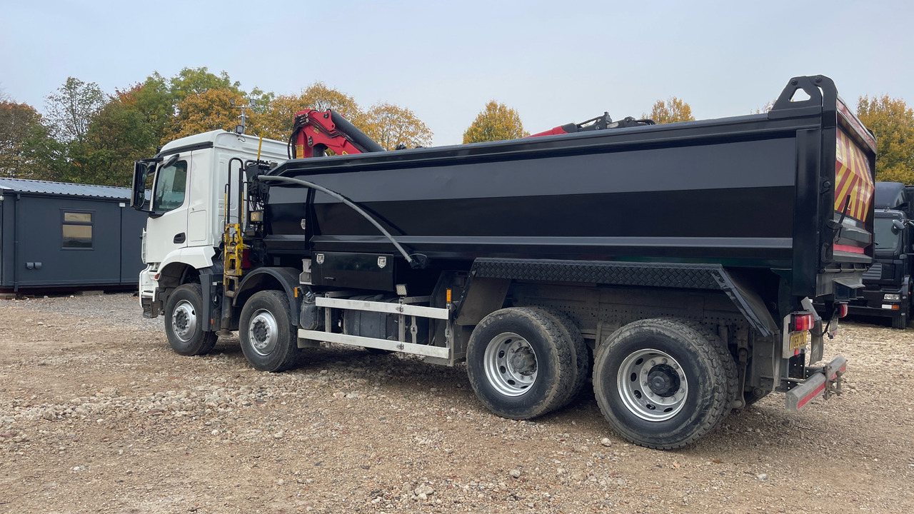 MERCEDES-BENZ AROCS - Savivartis sunkvežimis, Sunkvežimis su kranu: foto 3 MERCEDES-BENZ AROCS - Savivartis sunkvežimis, Sunkvežimis su kranu: foto 3