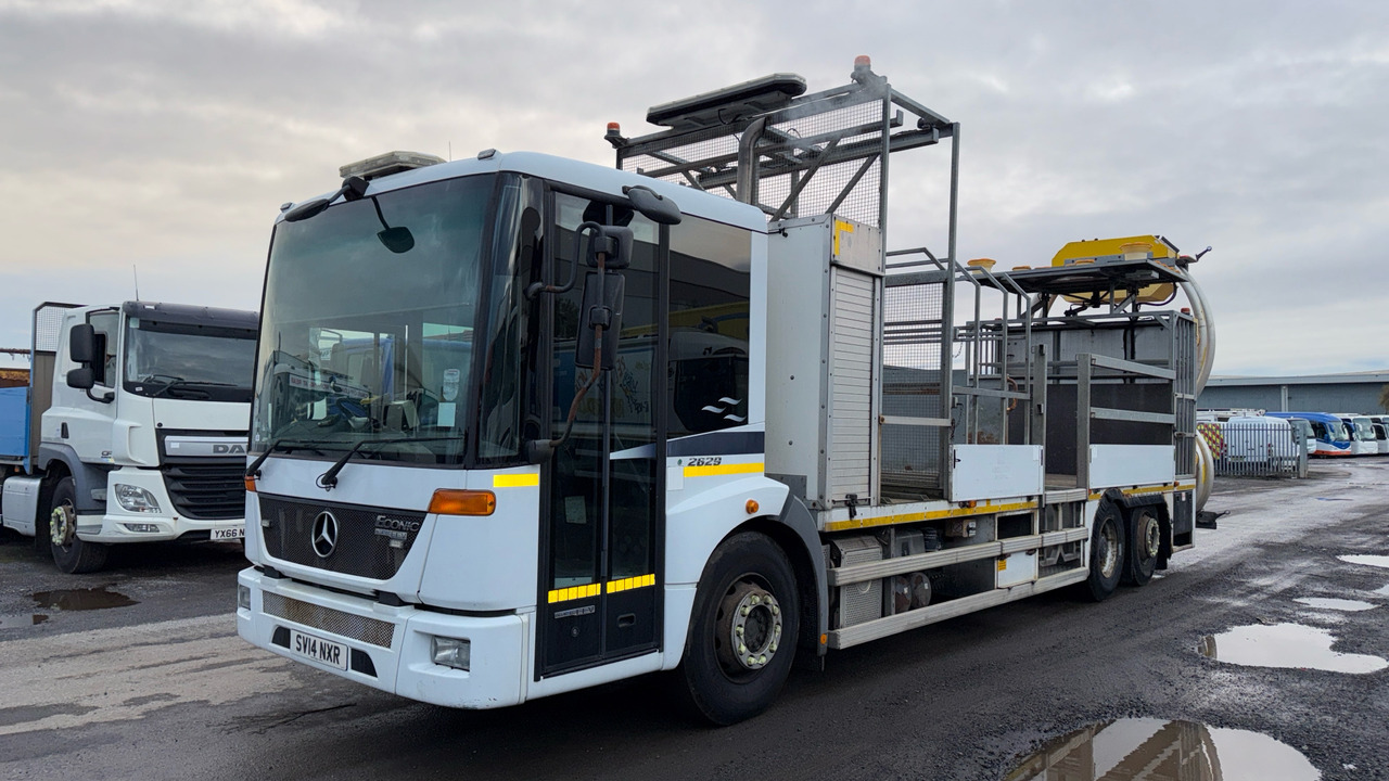 MERCEDES-BENZ ECONIC 2629 - Platforminis/ Bortinis sunkvežimis: foto 2 MERCEDES-BENZ ECONIC 2629 - Platforminis/ Bortinis sunkvežimis: foto 2