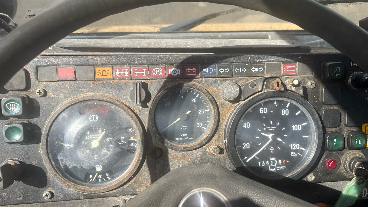 Platforminis/ Bortinis sunkvežimis, Žemės ūkio technika MERCEDES-BENZ UNIMOG 6 CYLINDER: foto 6