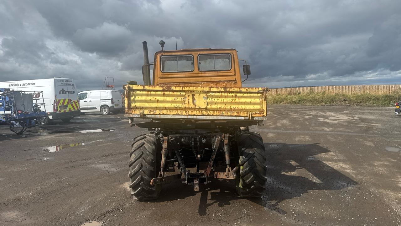 Platforminis/ Bortinis sunkvežimis, Žemės ūkio technika MERCEDES-BENZ UNIMOG 6 CYLINDER: foto 9