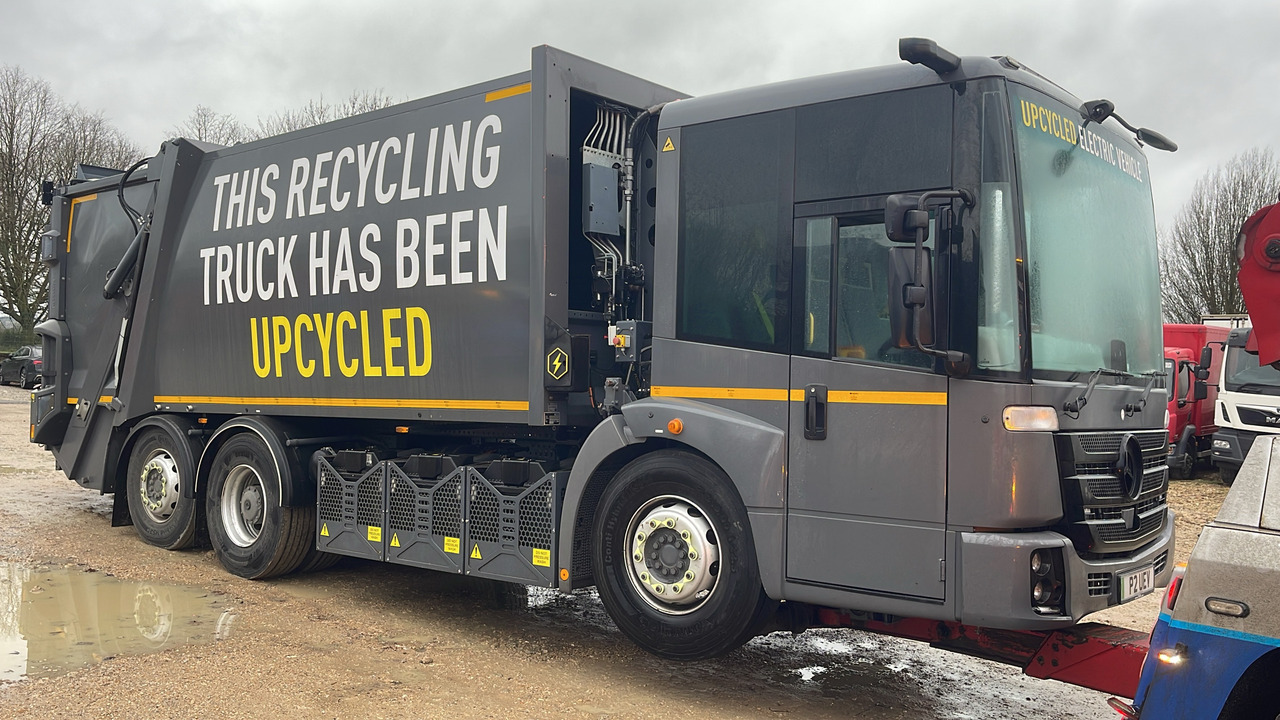 Mercedes-Benz Econic - Šiukšliavežis: foto 1 Mercedes-Benz Econic - Šiukšliavežis: foto 1